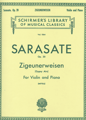Book cover for Zigeunerweisen (Gypsy Aires), Op. 20