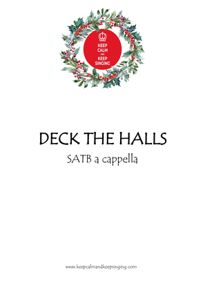 Book cover for Deck the Halls SATB
