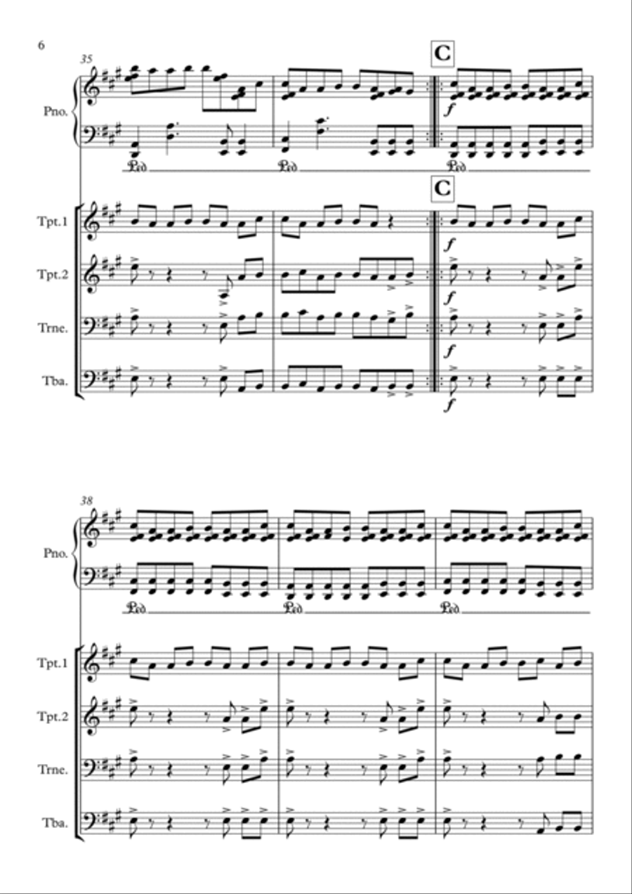 Closer Concert Band scores gallery preview page 6