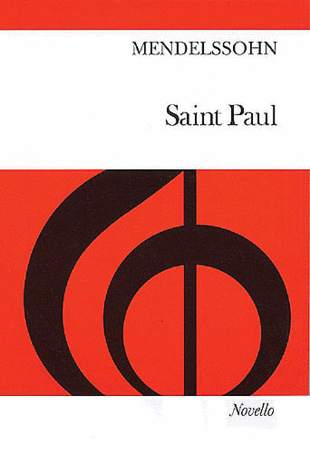 Felix Mendelssohn: Saint Paul (Vocal Score)- Novello Edition