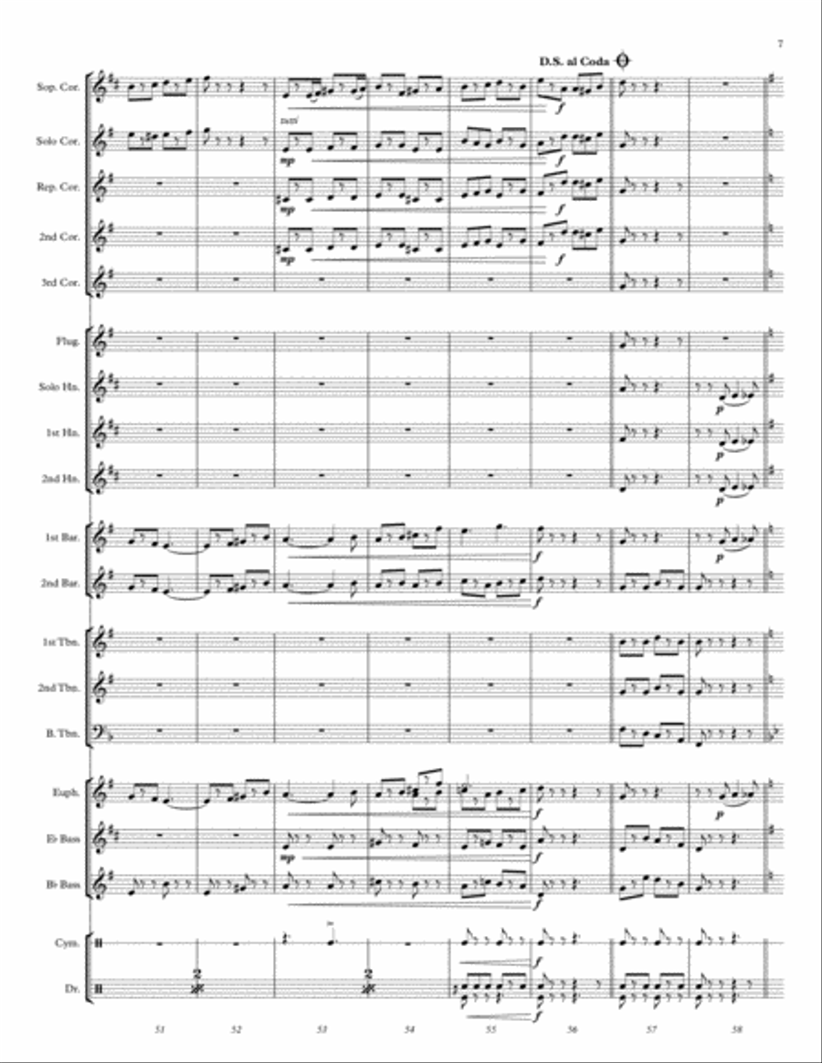 Lakeshore Picnic Lakeshore Picnic Brass Band scores gallery preview page 8