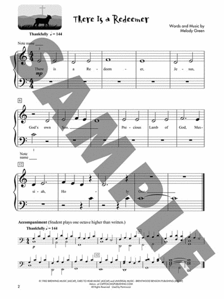 The Worship Piano Method Songbook - Level 1 image number null