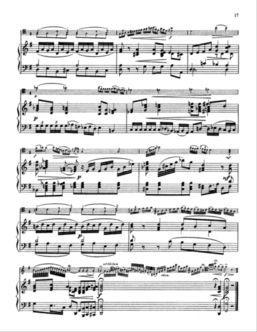 Boccherini: Three Sonatas for Cello and Piano Piano Accompaniment scores gallery preview page 2