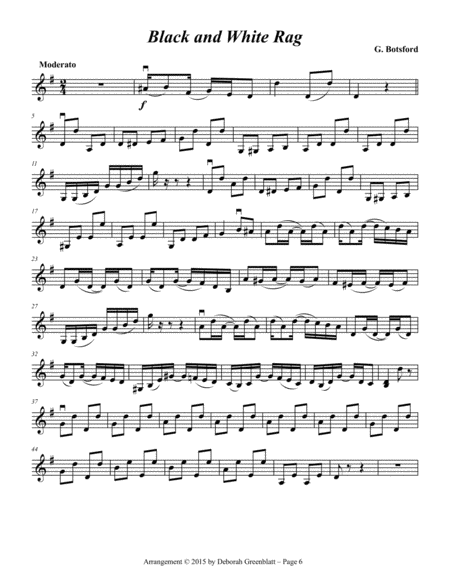 Ragtime Trios for Strings - Violin C