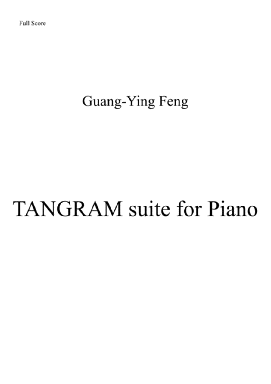 Tangram Piano Solo scores gallery preview page 1
