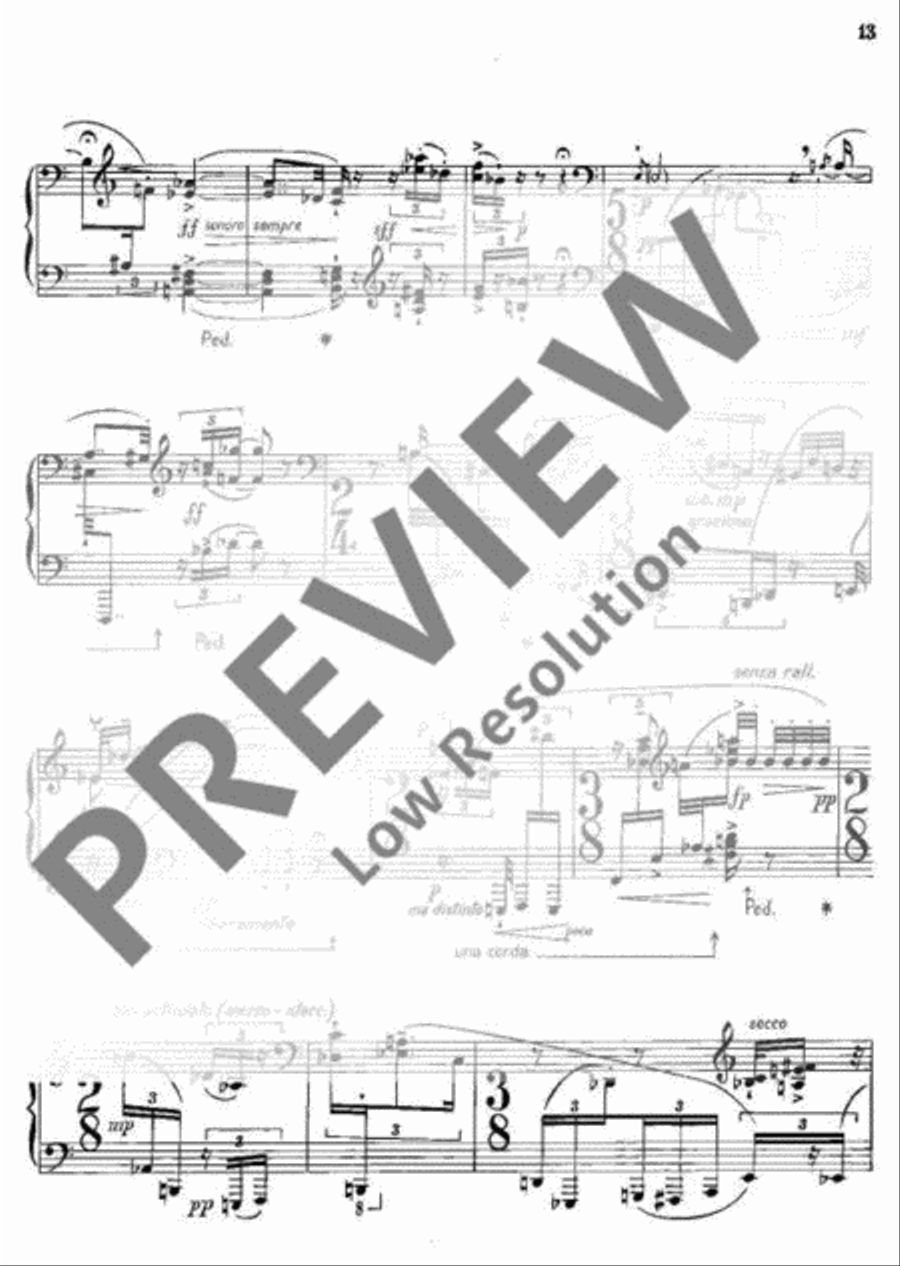 Sonata No. 1 Sonata No. 1 Piano Solo scores gallery preview page 14