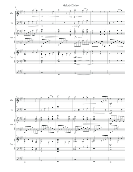 Melody Divine - Solo Violin, Cello, Piano, & Organ image number null