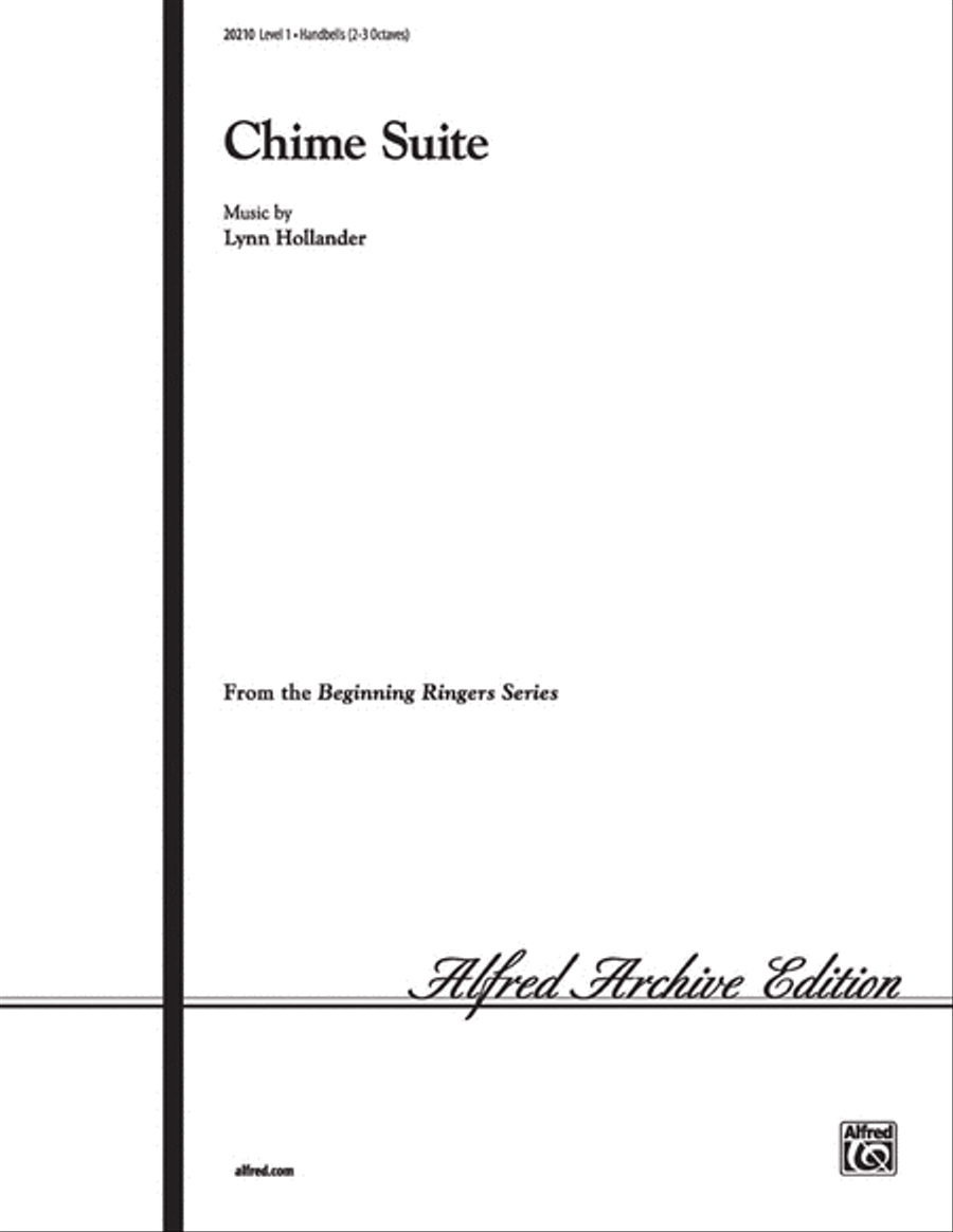 Chime Suite Handbell Choir scores gallery preview page 1