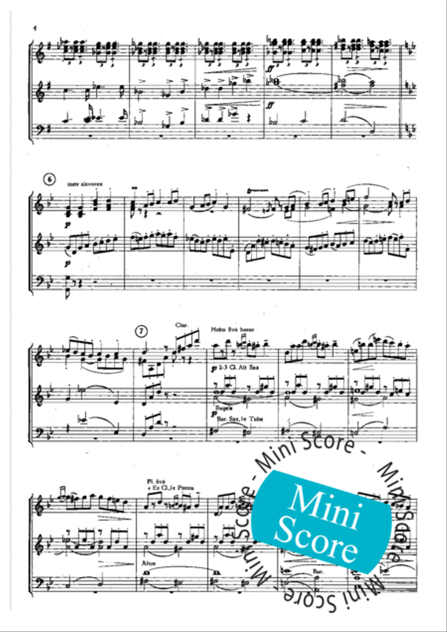 Ballet D'Isoline Ballet D'Isoline Concert Band scores gallery preview page 6