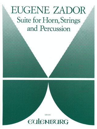 Suite for horn, strings and percussion