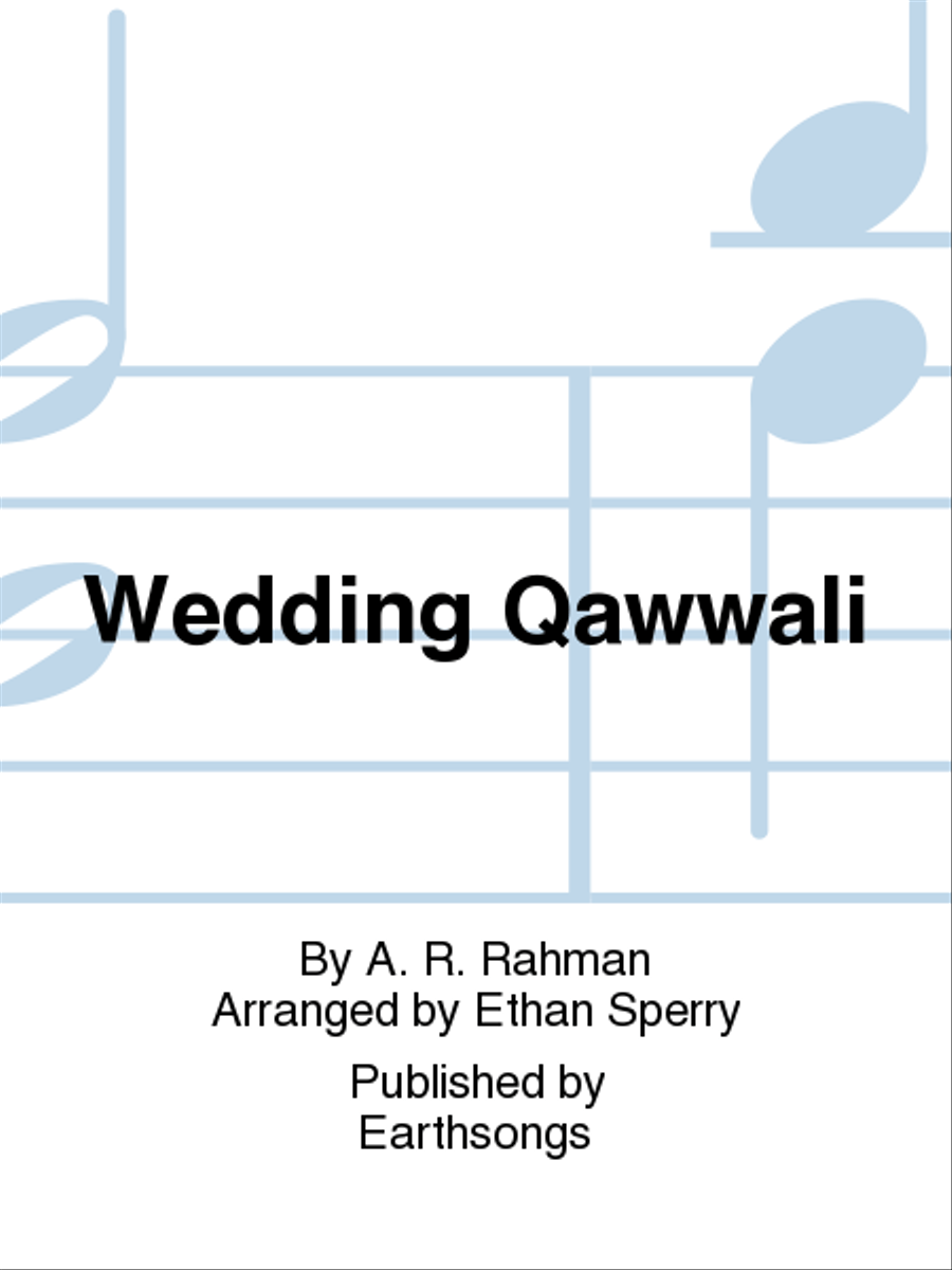 wedding qawwali TTBB scores gallery preview page 1