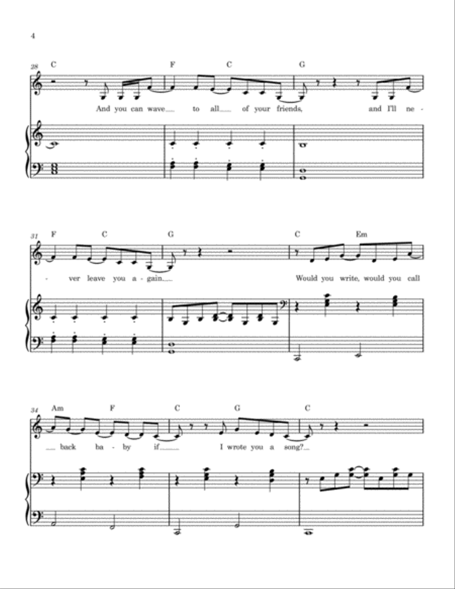 Flapper Girl Voice scores gallery preview page 4