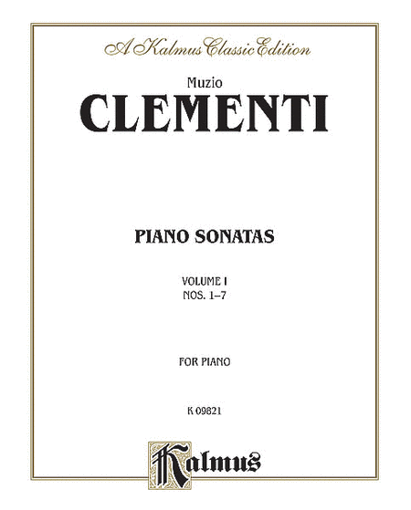 Piano Sonatas, Volume 1