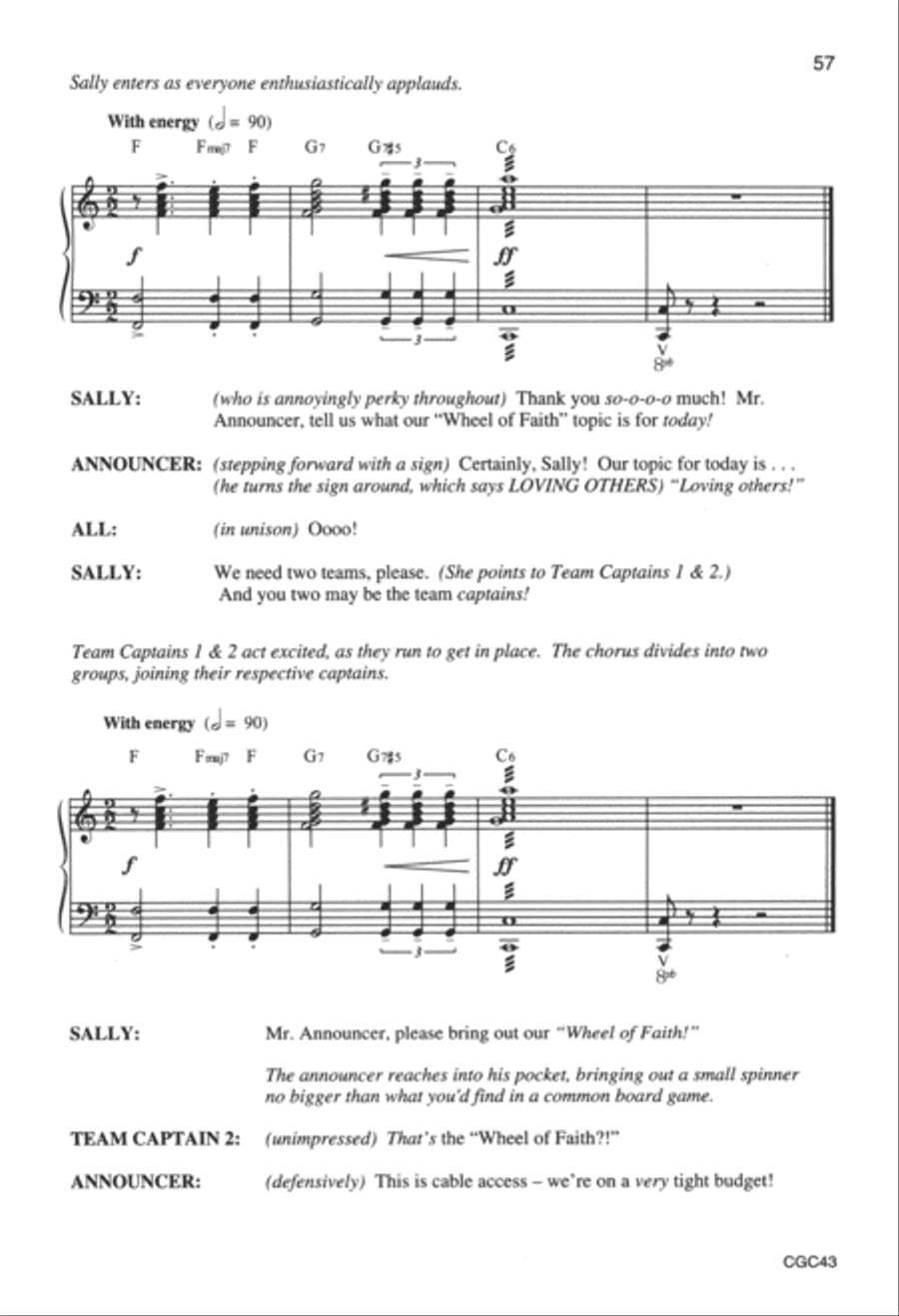 All God's Children (Score) Unison Choir scores gallery preview page 21