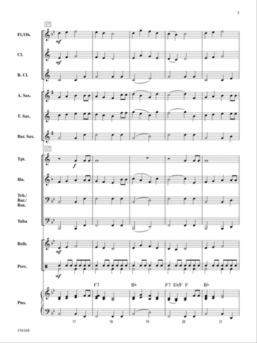 Continental Divide: Score Concert Band scores gallery preview page 5