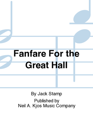 Book cover for Fanfare For the Great Hall
