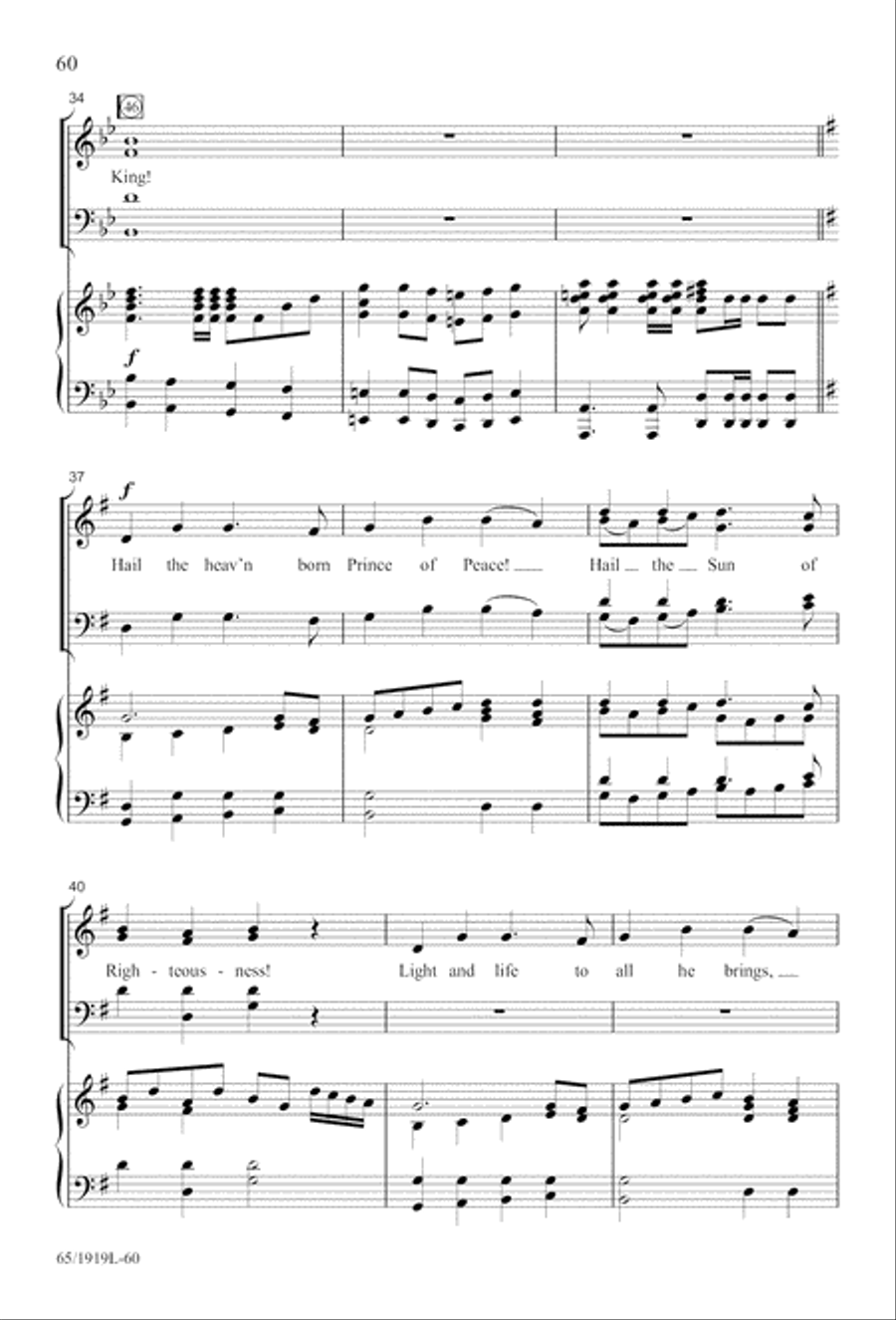 The Perfect Christmas 4-Part scores gallery preview page 62