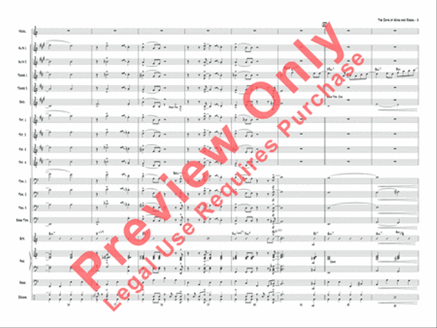 The Days of Wine and Roses Jazz Ensemble scores gallery preview page 29