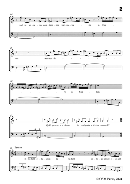 Legrenzi-Anima mea cur detineris,Op.10 No.4,in E Major