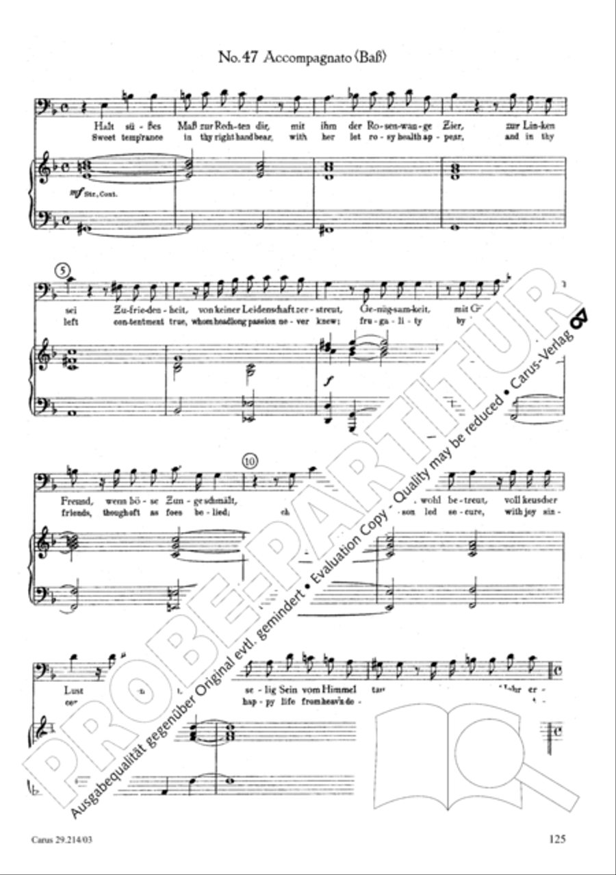 L'Allegro, il Pensieroso ed il Moderato TB scores gallery preview page 126