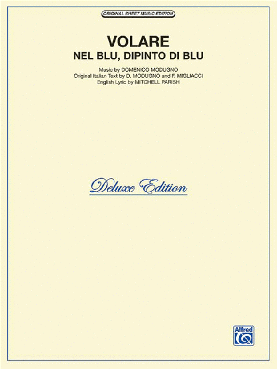 Volare (Nel Blu, Dipinto Di Blu) Small Ensemble scores gallery preview page 1