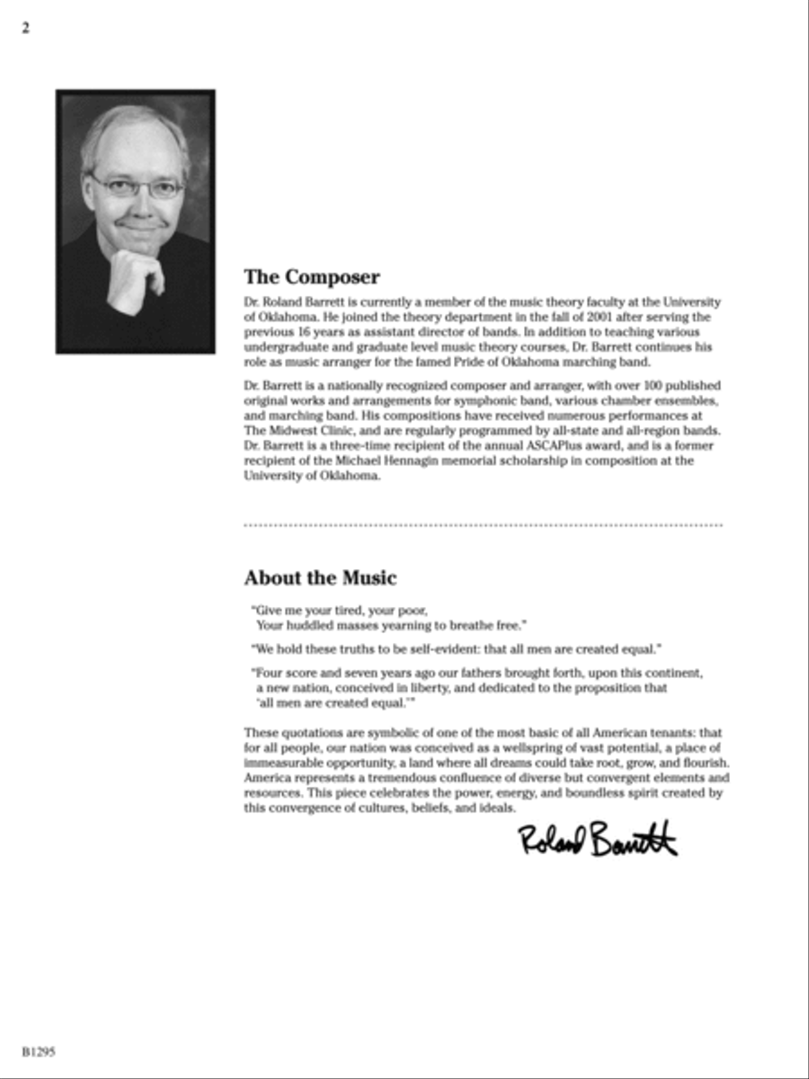 Convergence: Score Concert Band scores gallery preview page 2