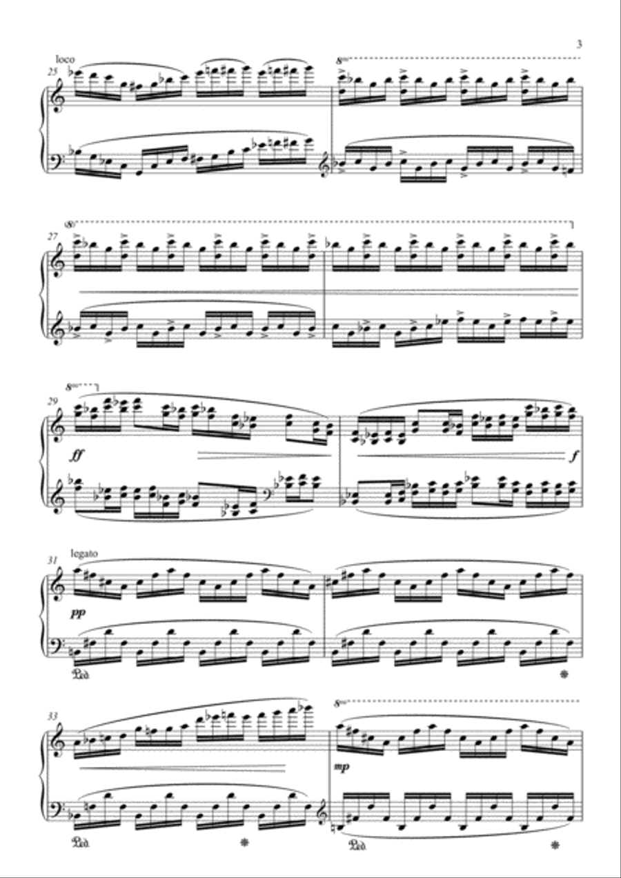 Obsession Concert Study Piano Method scores gallery preview page 3