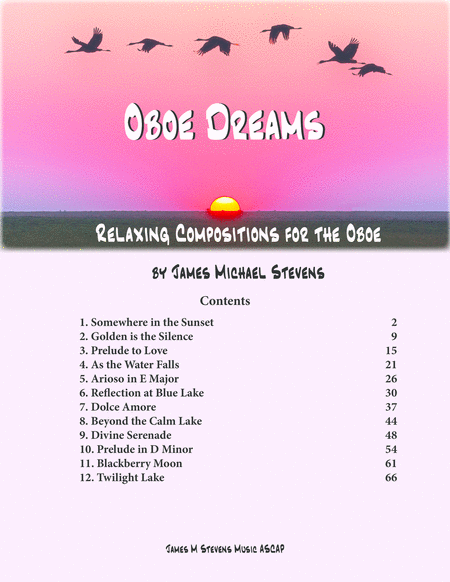 Oboe Dreams - 12 Original Compositions image number null