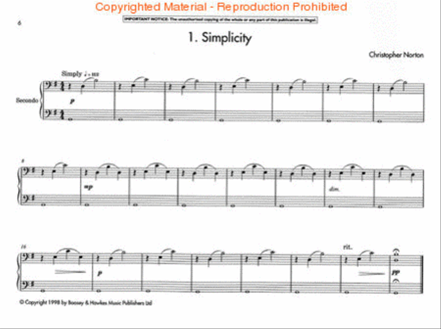 Microjazz Duets Collection 1 (Level 3) Piano Solo scores gallery preview page 2