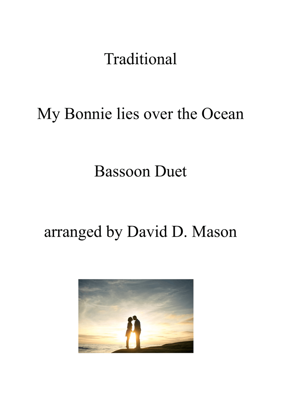 My Bonnie lies over the Ocean Woodwind Duet scores gallery preview page 3