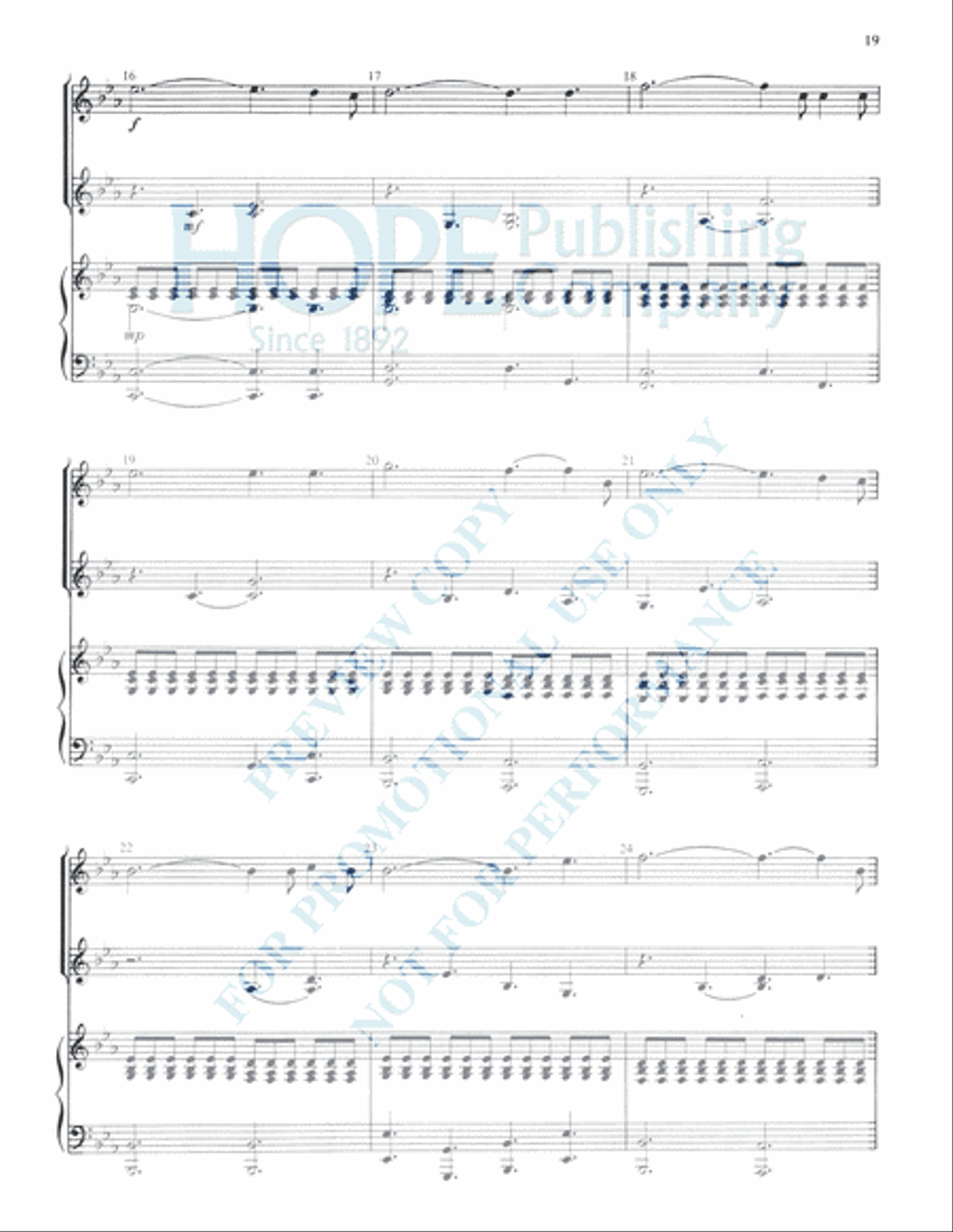 Five Duets for Christmas Percussion scores gallery preview page 21