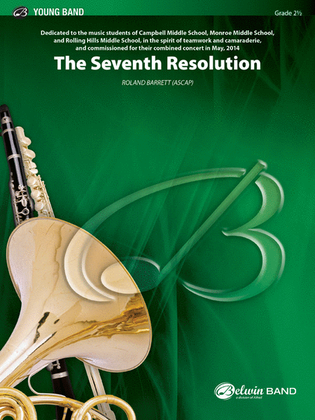 Book cover for The Seventh Resolution