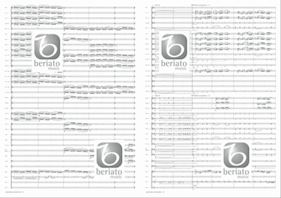 A Brussels Requiem Concert Band scores gallery preview page 16