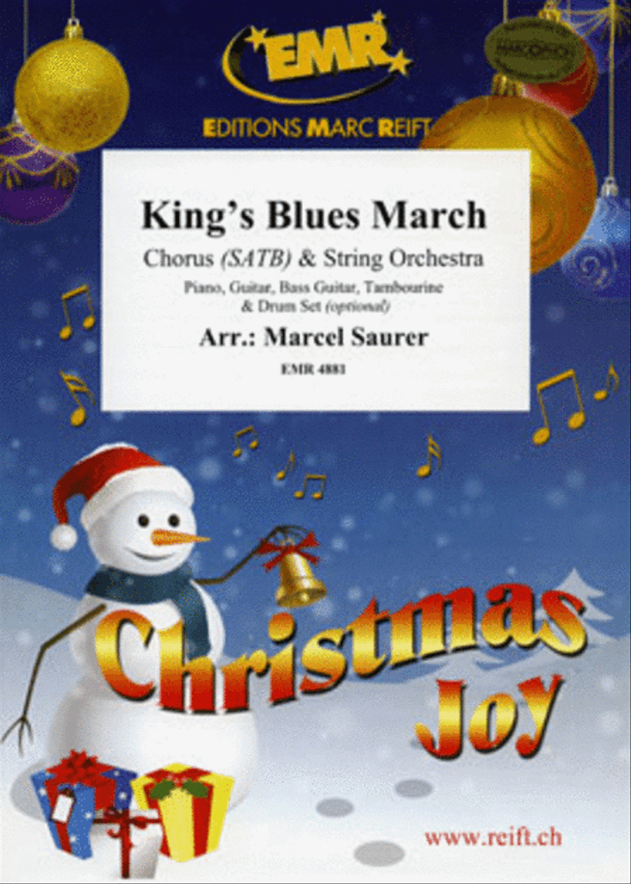 King's Blues March String Orchestra scores gallery preview page 1