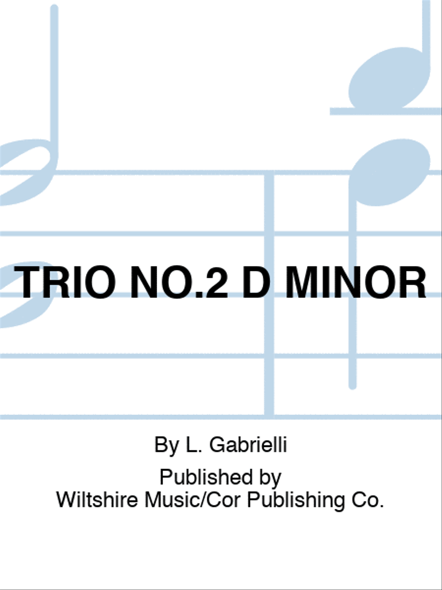 TRIO NO.2 D MINOR Viola scores gallery preview page 1