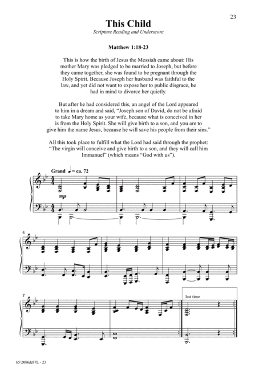 God With Us! - SATB with Performance CD 4-Part scores gallery preview page 7