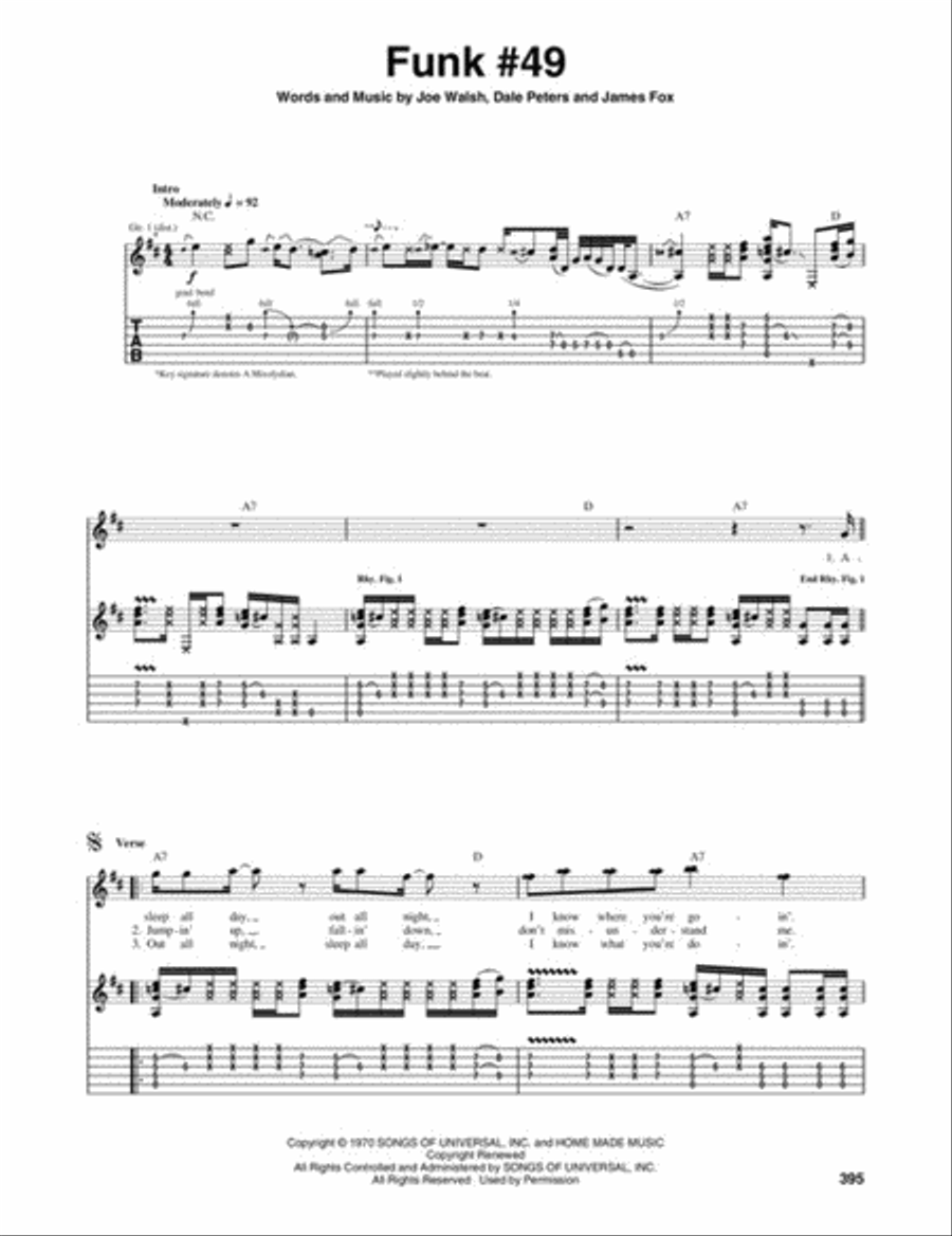 Guitar Tab White Pages Volume 3 Electric Guitar scores gallery preview page 6