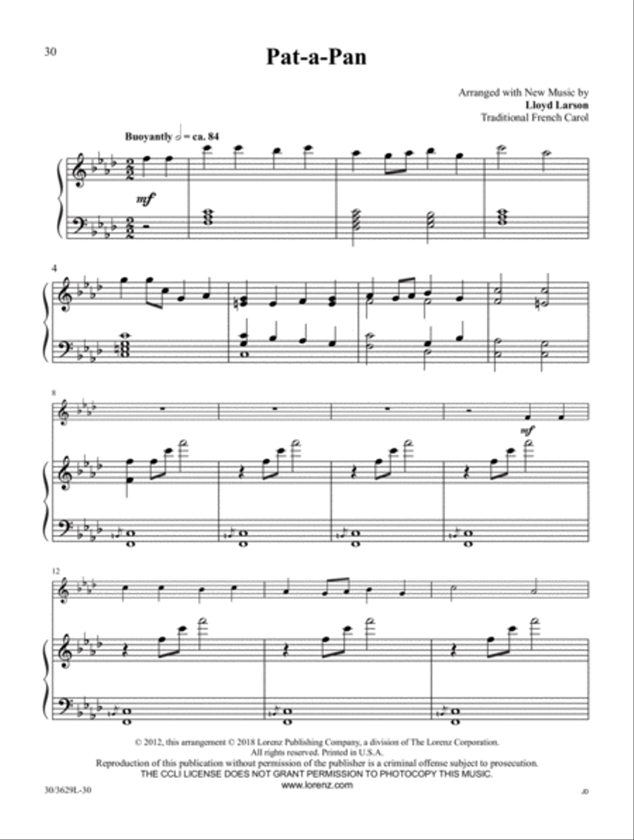 Trumpet Solos for Christmas Trumpet Solo scores gallery preview page 11
