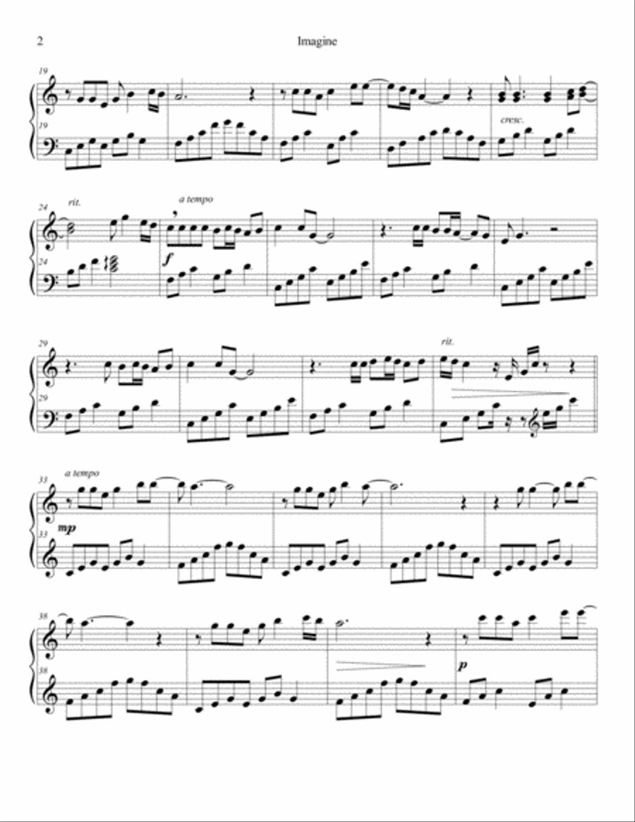 Imagine Harp scores gallery preview page 2