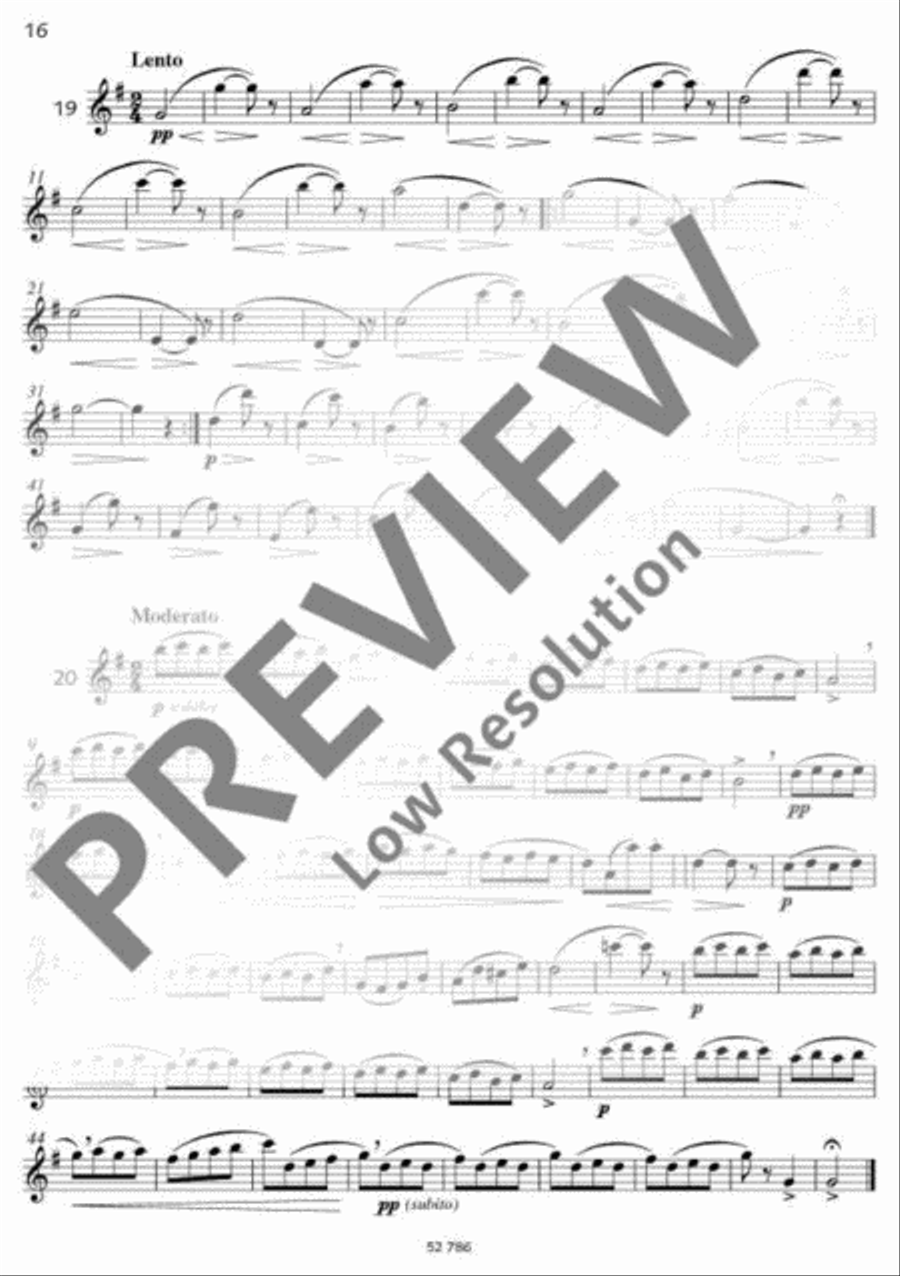 First Exercises Flute scores gallery preview page 17