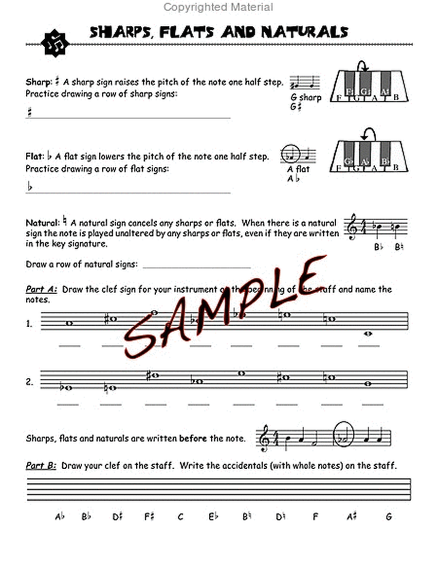 Easy Music Theory for Middle School
