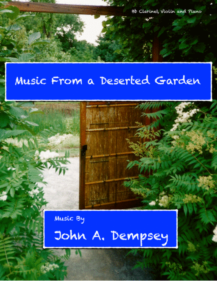 Music From a Deserted Garden (Trio for Clarinet, Violin and Piano) image number null