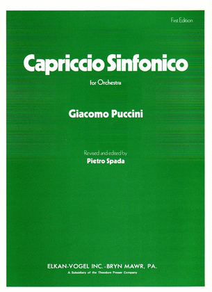Book cover for Capriccio Sinfonico