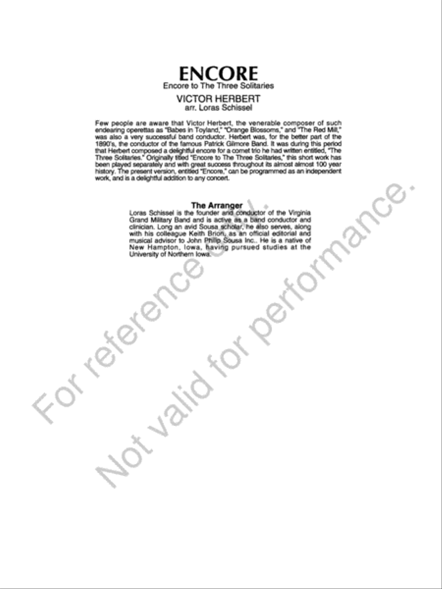 Encore Trumpet scores gallery preview page 3