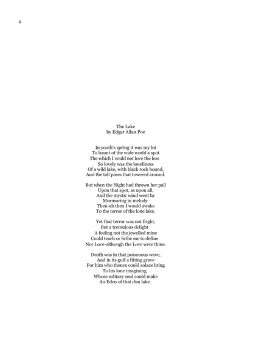The Lake Voice scores gallery preview page 2