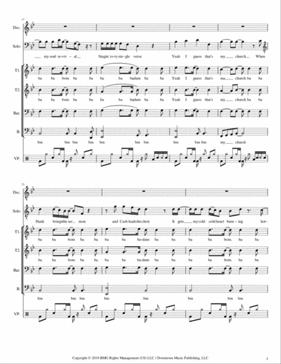 My Church TTBB scores gallery preview page 3