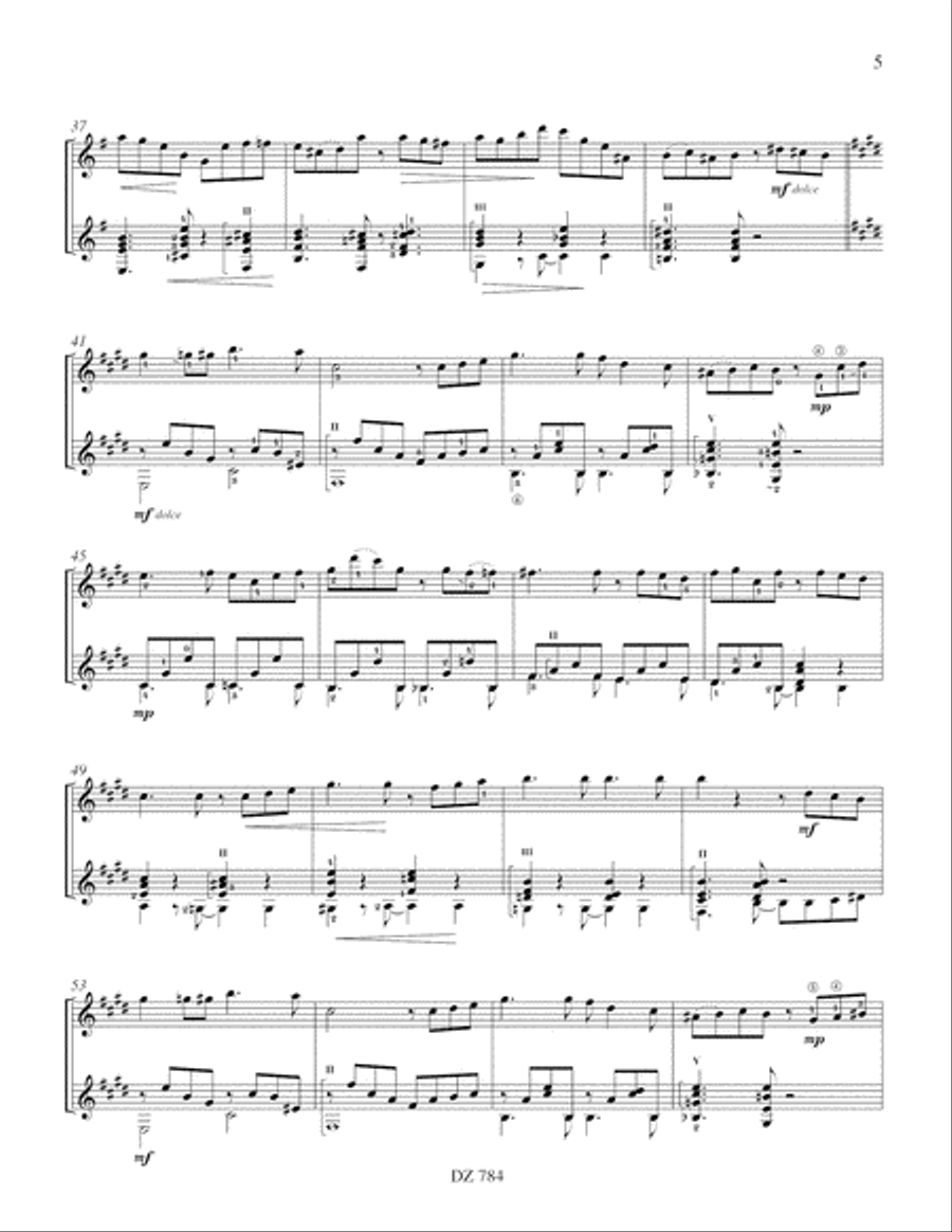 Nuestro Nuestro Classical Guitar scores gallery preview page 5