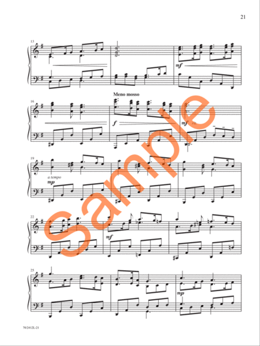 The Church Pianist's Library, Vol. 32 Piano Solo scores gallery preview page 14