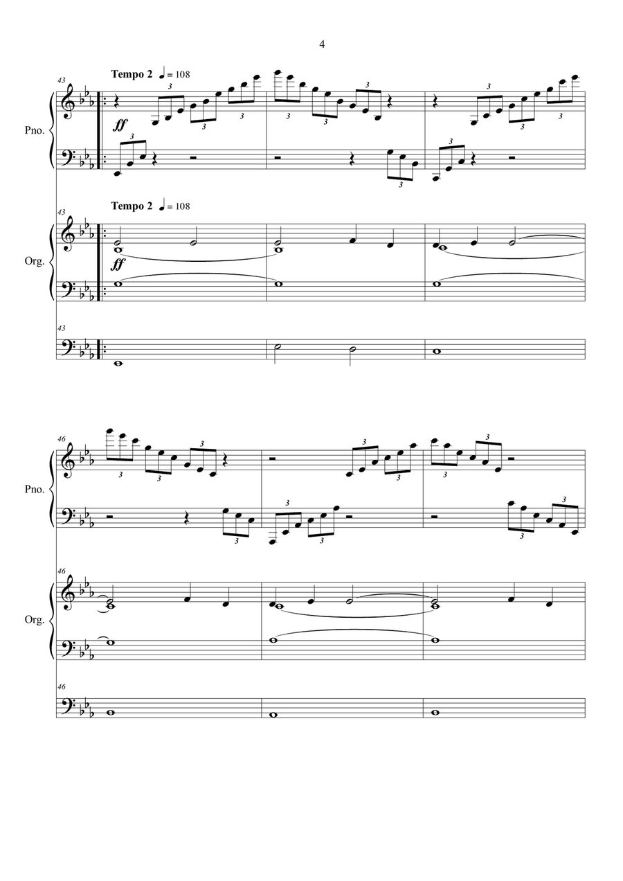 Only Time Only Time Piano scores gallery preview page 4