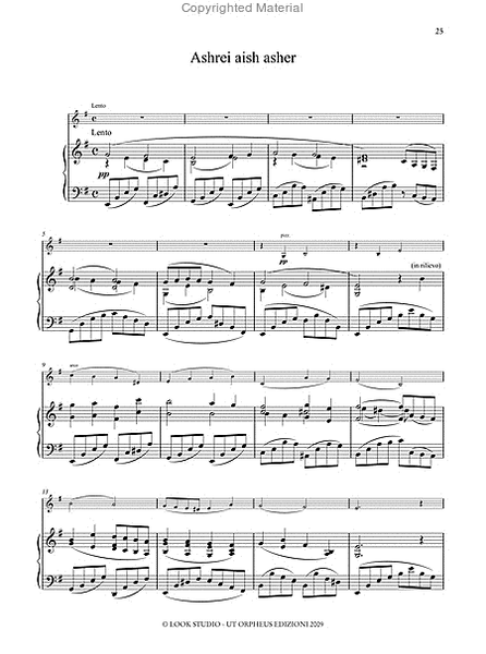 12 Jewish Songs for Violin and Piano (2006) image number null